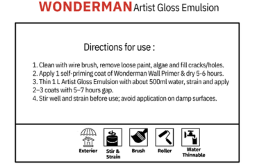 Artist Gloss Application